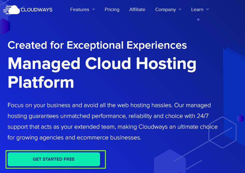 Cách đăng ký tài khoản VPS Cloudways truy cập