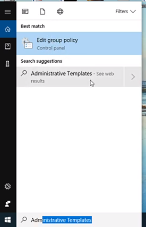 Chọn mục Edit Group Policy