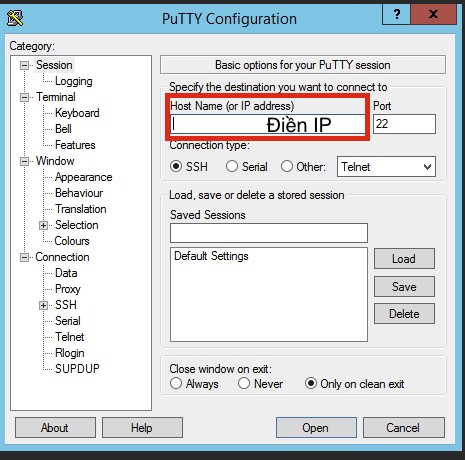 Hướng dẫn cài đặt và sử dụng VPS Linux trên máy tính bước 2