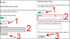 Cài đặt Proxy server trên Google Chorme