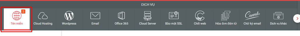 Cách trỏ tên miền mua ở Mắt Bão tới Hostinger