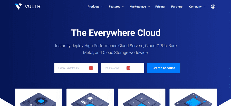 VPS miễn phí Vultr