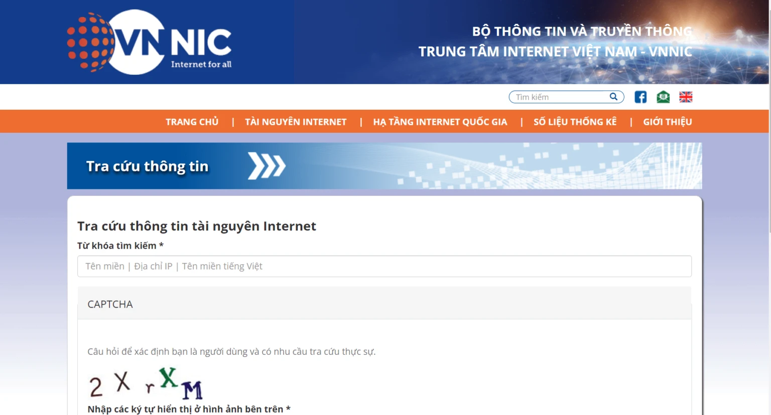 VNNIC.vn - Tra thông tin tên miền quốc giaVNNIC.vn - Tra thông tin tên miền quốc gia