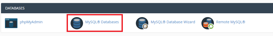 Chọn tìm MSQL Database