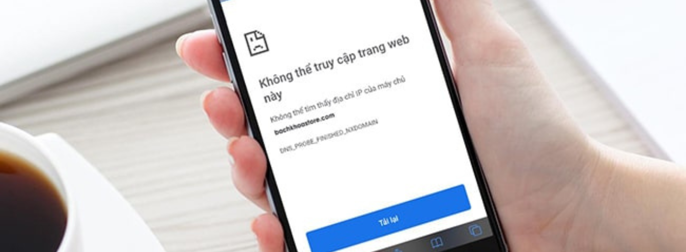 Không thể truy cập trang web