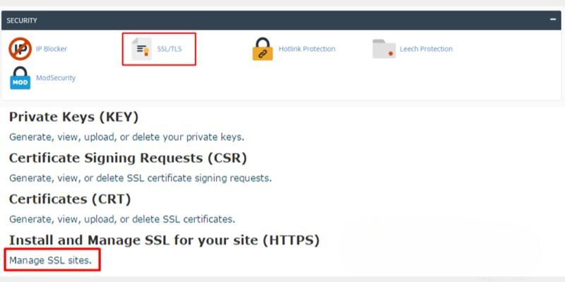 Đăng nhập vào cPanel