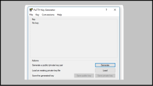 app PuttyGen