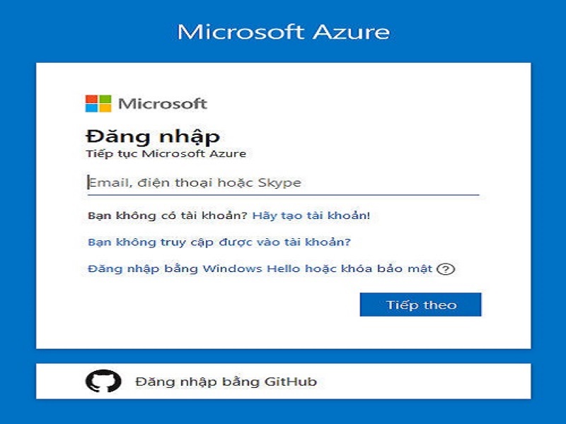 Bước 1: Hãy tiến hành đăng nhập bằng tài khoản email edu