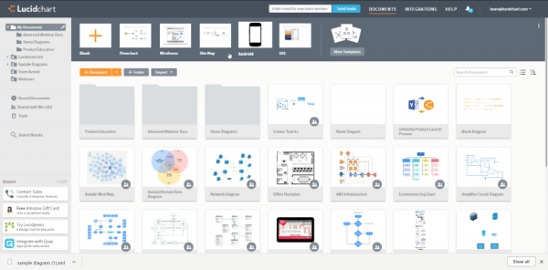 Lucidchart - Tạo sơ đồ và biểu đồ nhanh chóng 