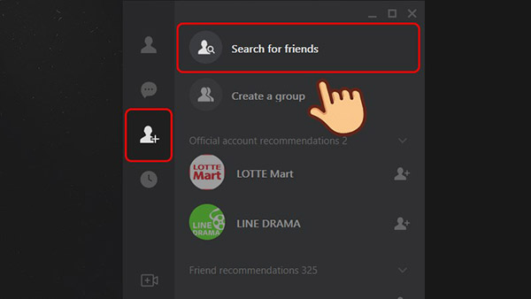 Tra cứu số điện thoại bằng ứng dụng Line