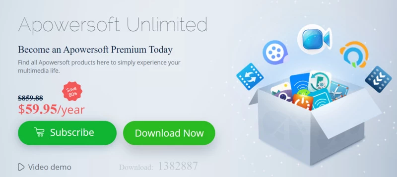 Phần mềm quay màn hình Apowersoft Unlimited