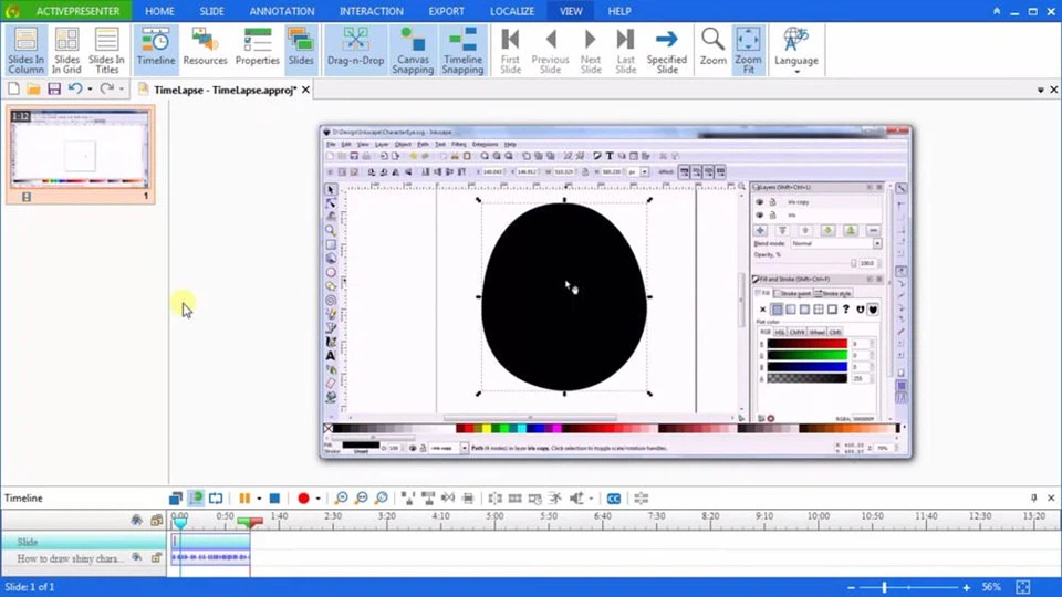 Phần mềm quay màn hình Atomi ActivePresenter
