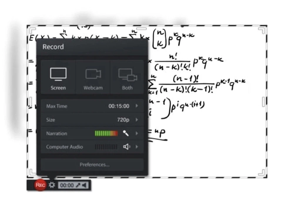 Phần mềm quay màn hình Screencast-O-Matic