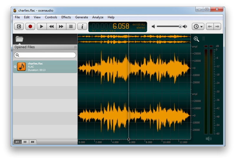 Phần mềm thu âm hỗ trợ Ocen Framework - Oceaudio