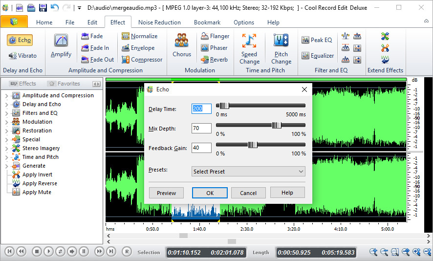 Phần mềm thu âm miễn phí - Free Sound Recorder
