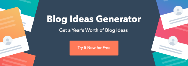 Blog Topic Generator
