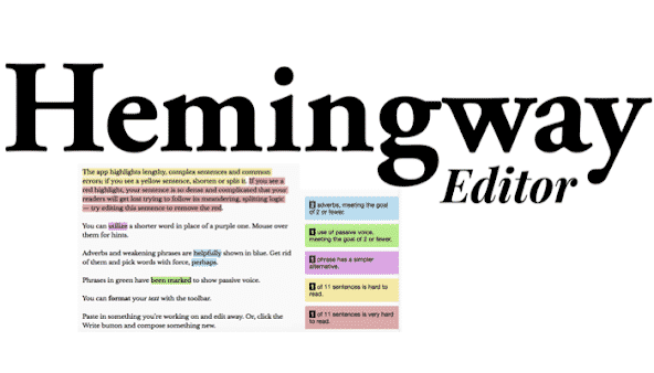 Công cụ Hemingway Editor - hỗ trợ viết Content