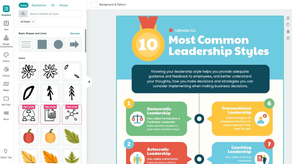 Công cụ Piktochart - hỗ trợ viết Content