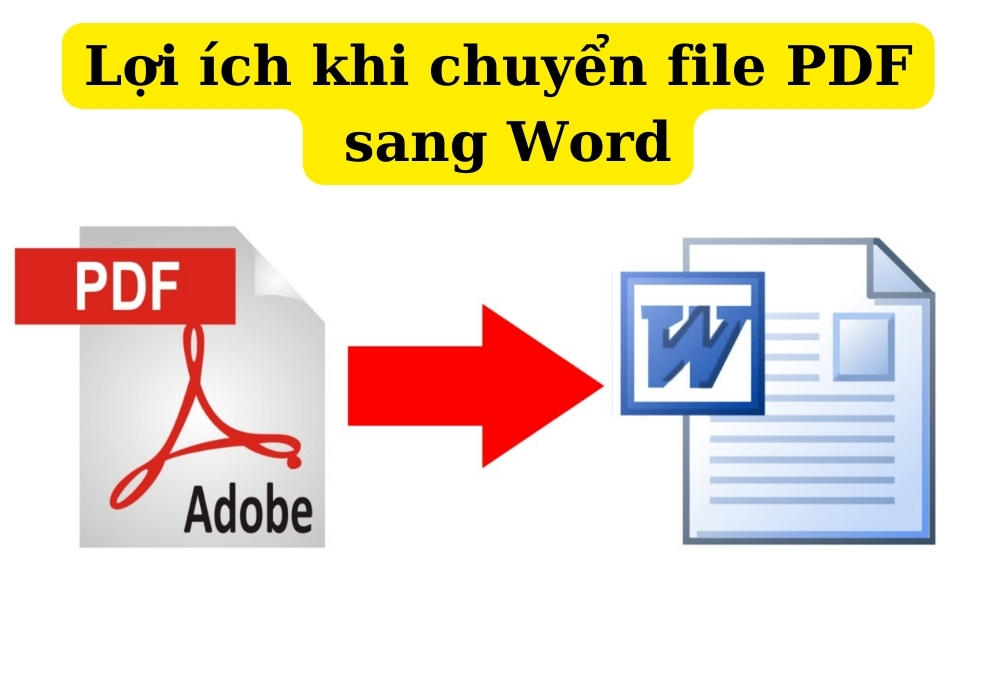 Lợi ích của phần mềm chuyển pdf sang word không lỗi font