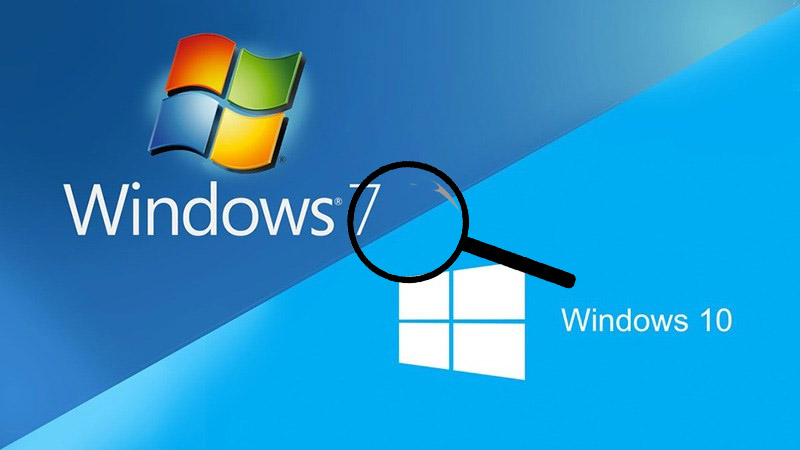 Nên dùng điều hành Windows 7 hay Windows 10 