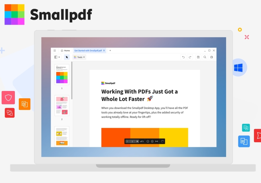 Phần mềm Smallpdf