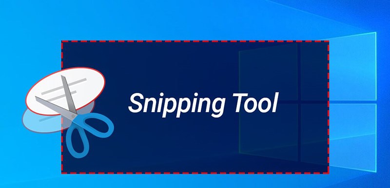 Phần mềm cắt ảnh Snipping Tool 
