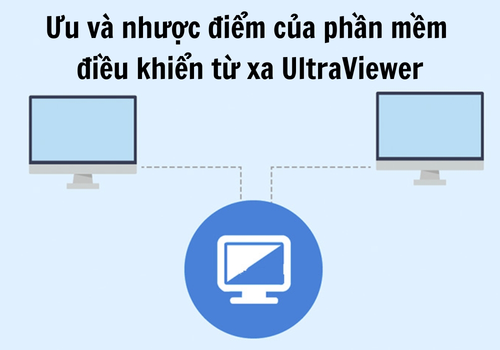 Ưu và nhược điểm của phần mềm điều khiển từ xa UltraViewer