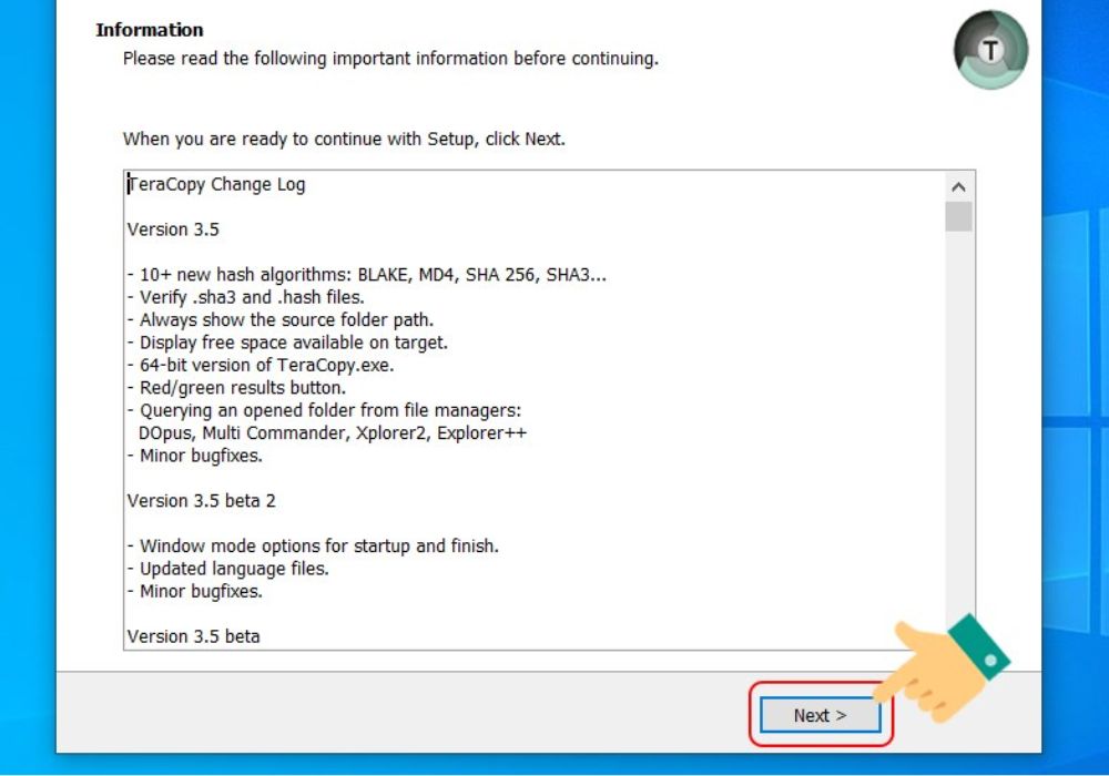 Download TeraCopy 3.9.7