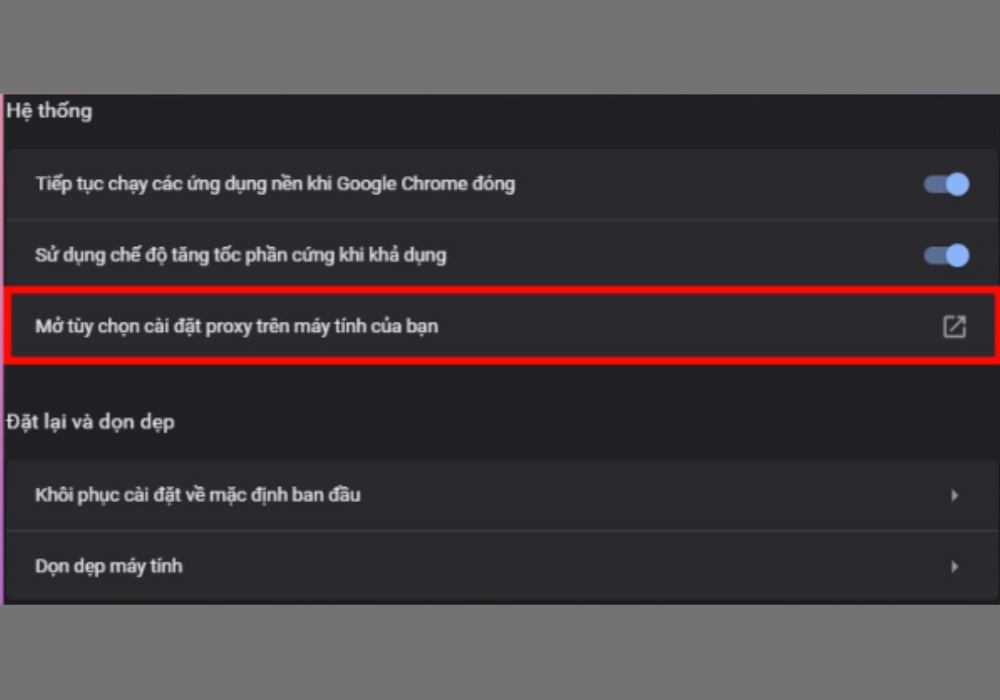 Fake IP bằng Google Chrome
