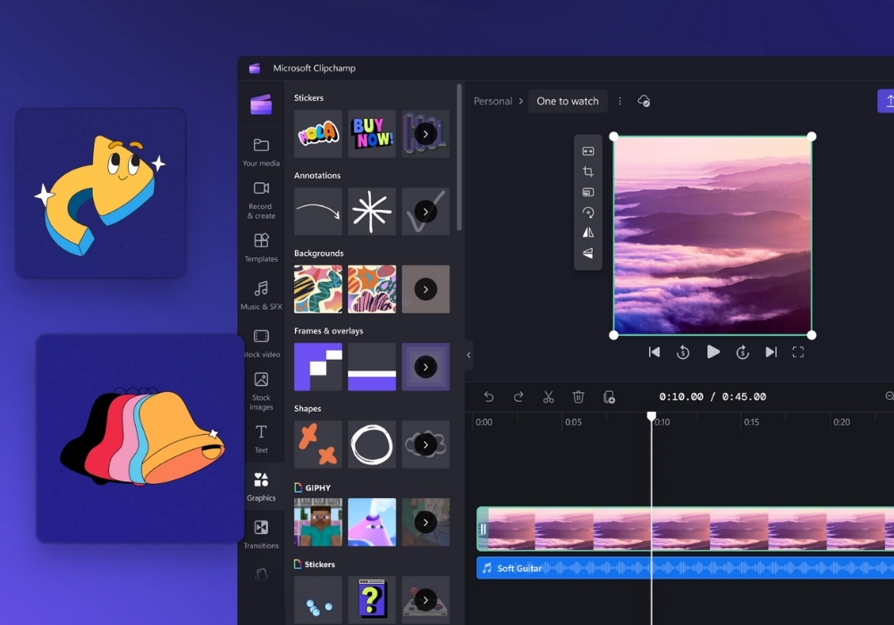 Phần mềm ClipChamp