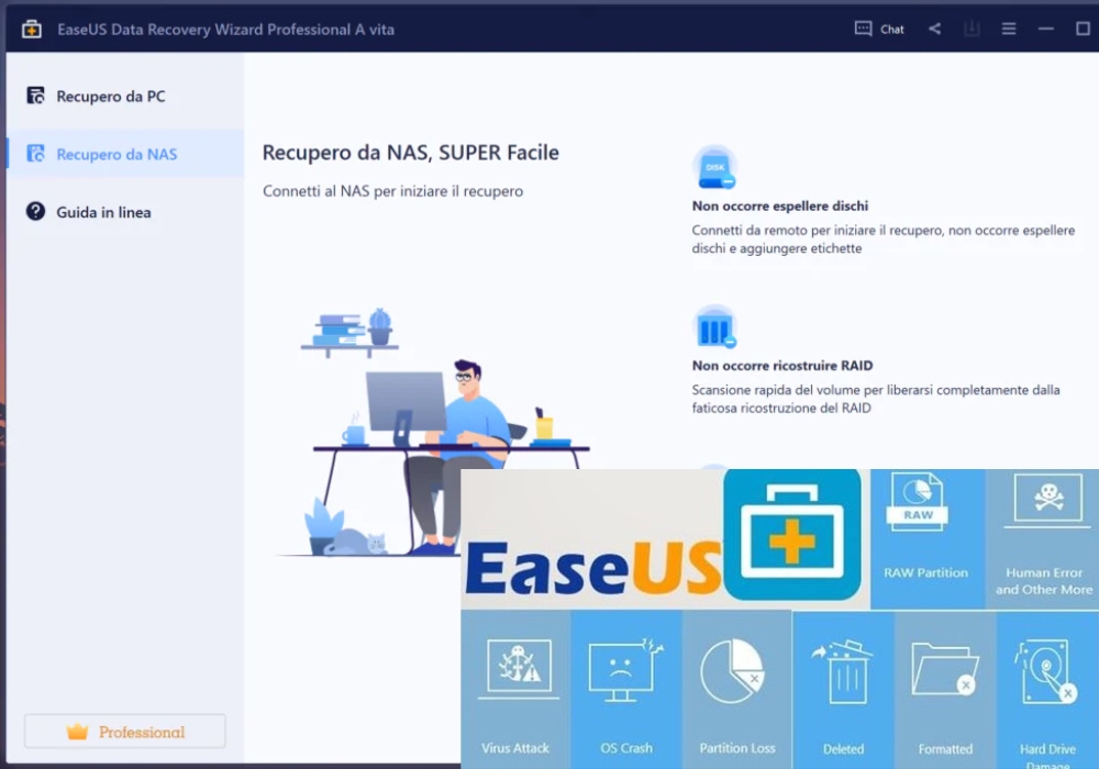 Phần mềm EaseUS Data Recovery Wizard