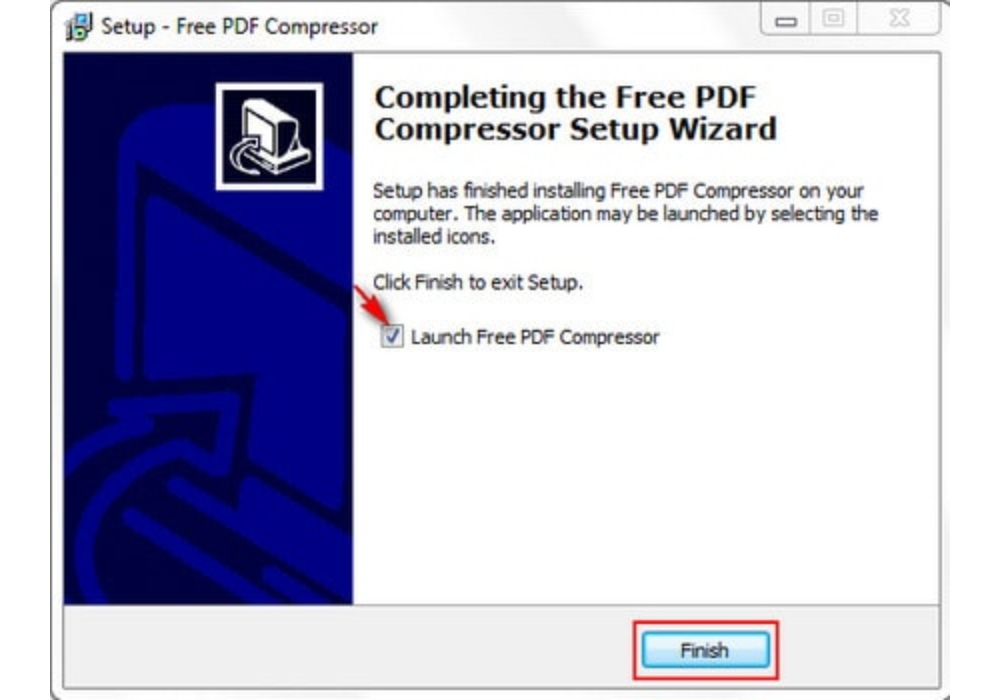 Phần mềm Free PDF Compressor 