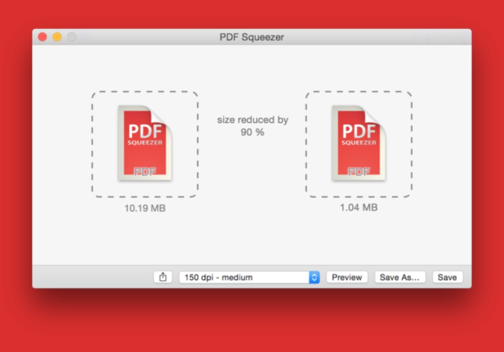 Phần mềm PDF Squeezer