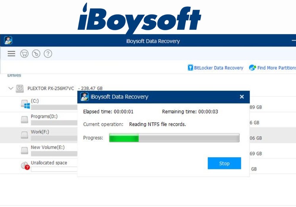 Phần mềm iBoysoft Data Recovery Free