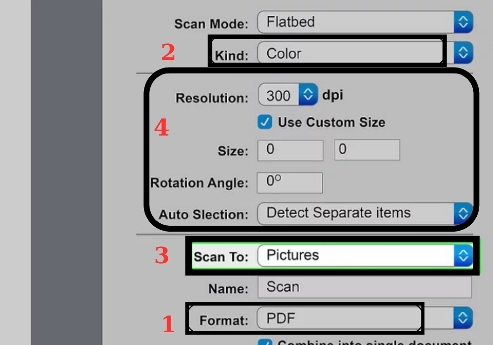 Hướng dẫn cách Scan trên máy tính chạy hệ điều hành MAC OS