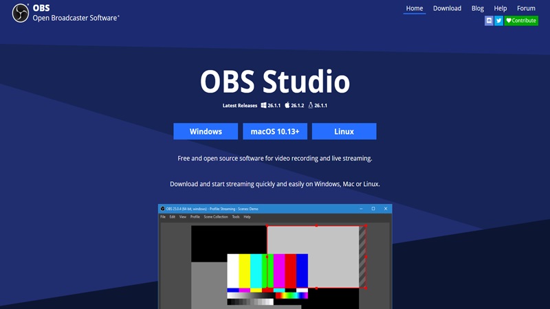 Tải phần mềm OBS Studio trên các hệ điều hành phổ biến