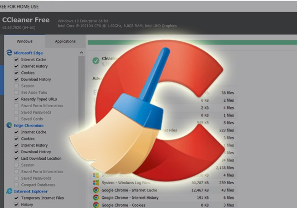 Phần mềm CCleaner