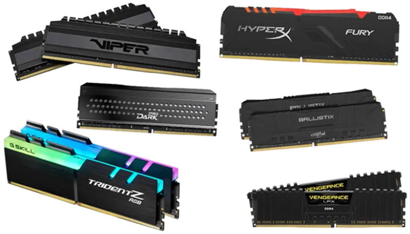 Các thương hiệu RAM DDR4 