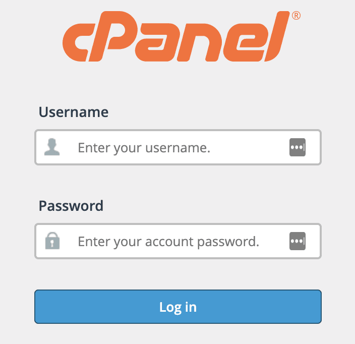 Quy trình đăng nhập cpanel an toàn