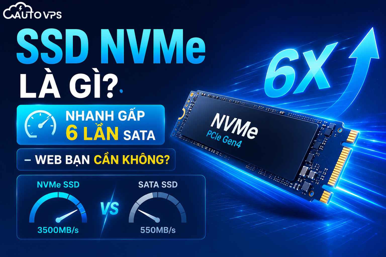 SSD NVMe Là Gì? Nhanh Gấp 6 Lần SATA – Web Bạn Cần Không?