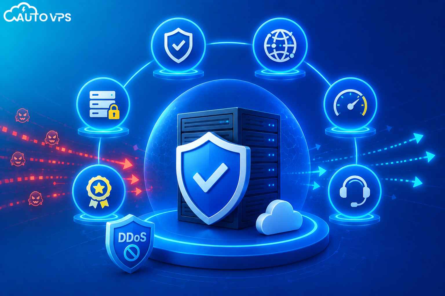 Tiêu chí lựa chọn dịch vụ VPS chống ddos
