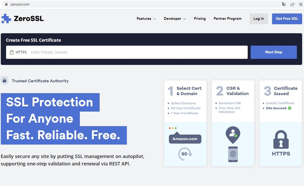 ZeroSSL