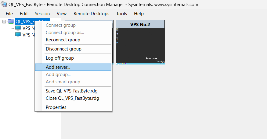 Add Server