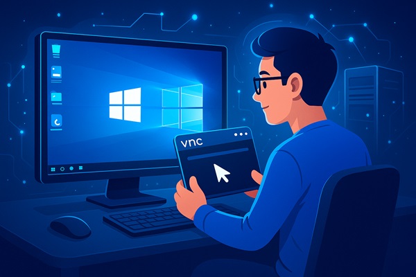 Hướng Dẫn Sử Dụng VNC Viewer Để Điều Khiển VPS Windows Từ Xa (A-Z)