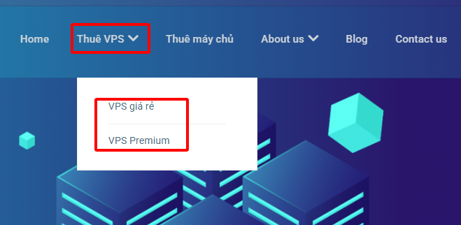 Chọn dịch vụ VPS