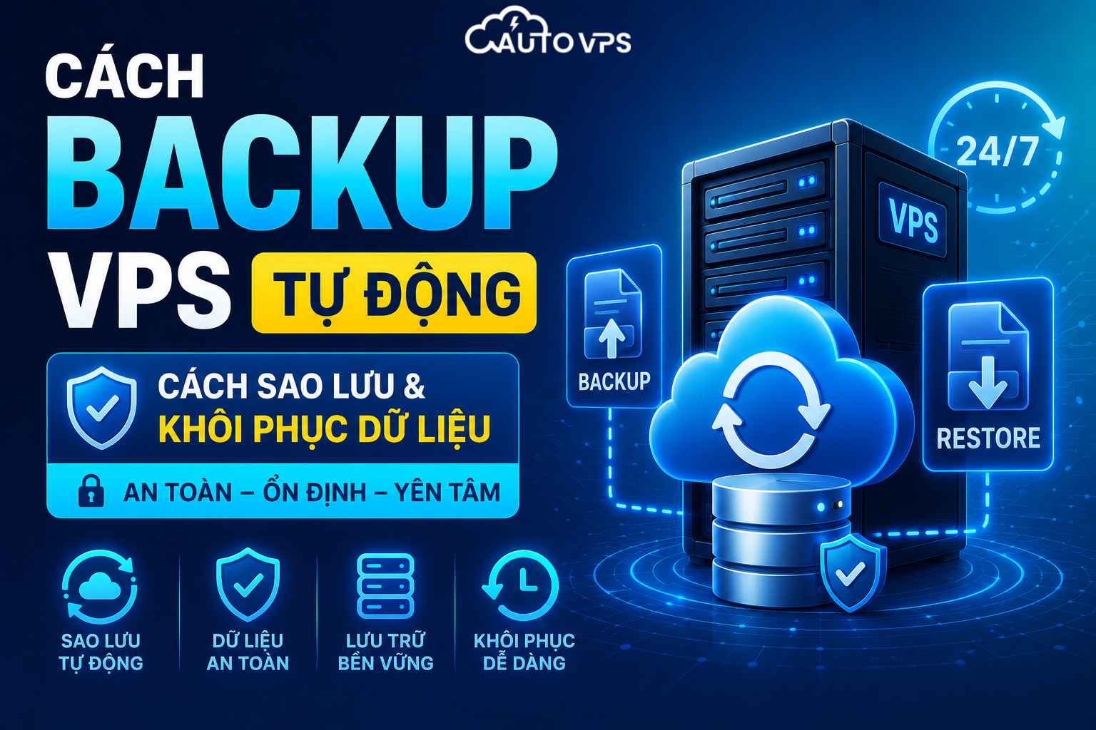 Cách Backup VPS Tự Động