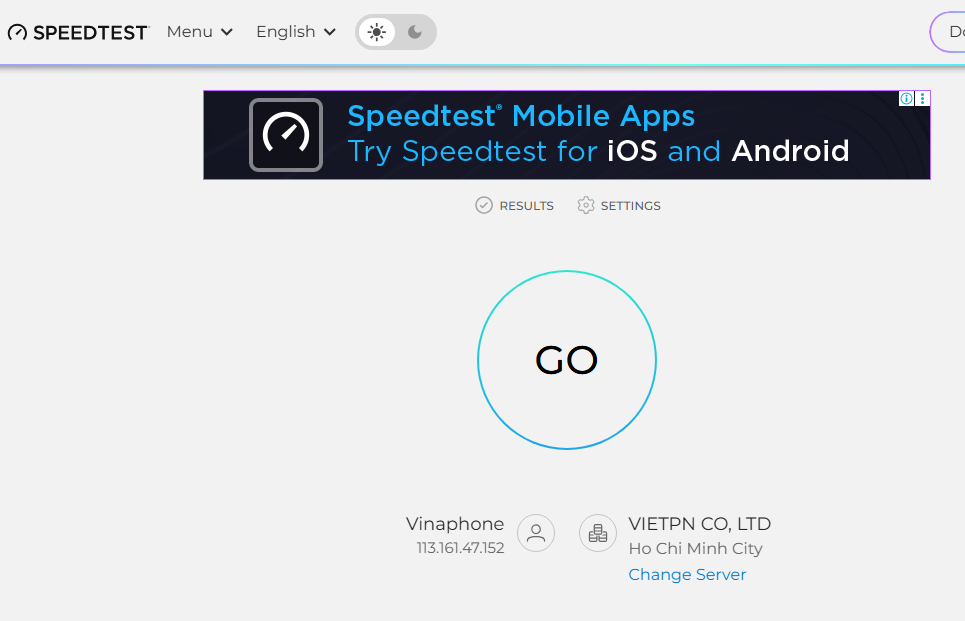 Công cụ check tốc độ mạng