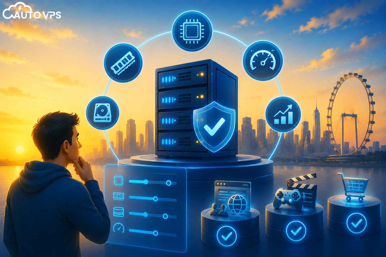 Nên chọn cấu hình vps