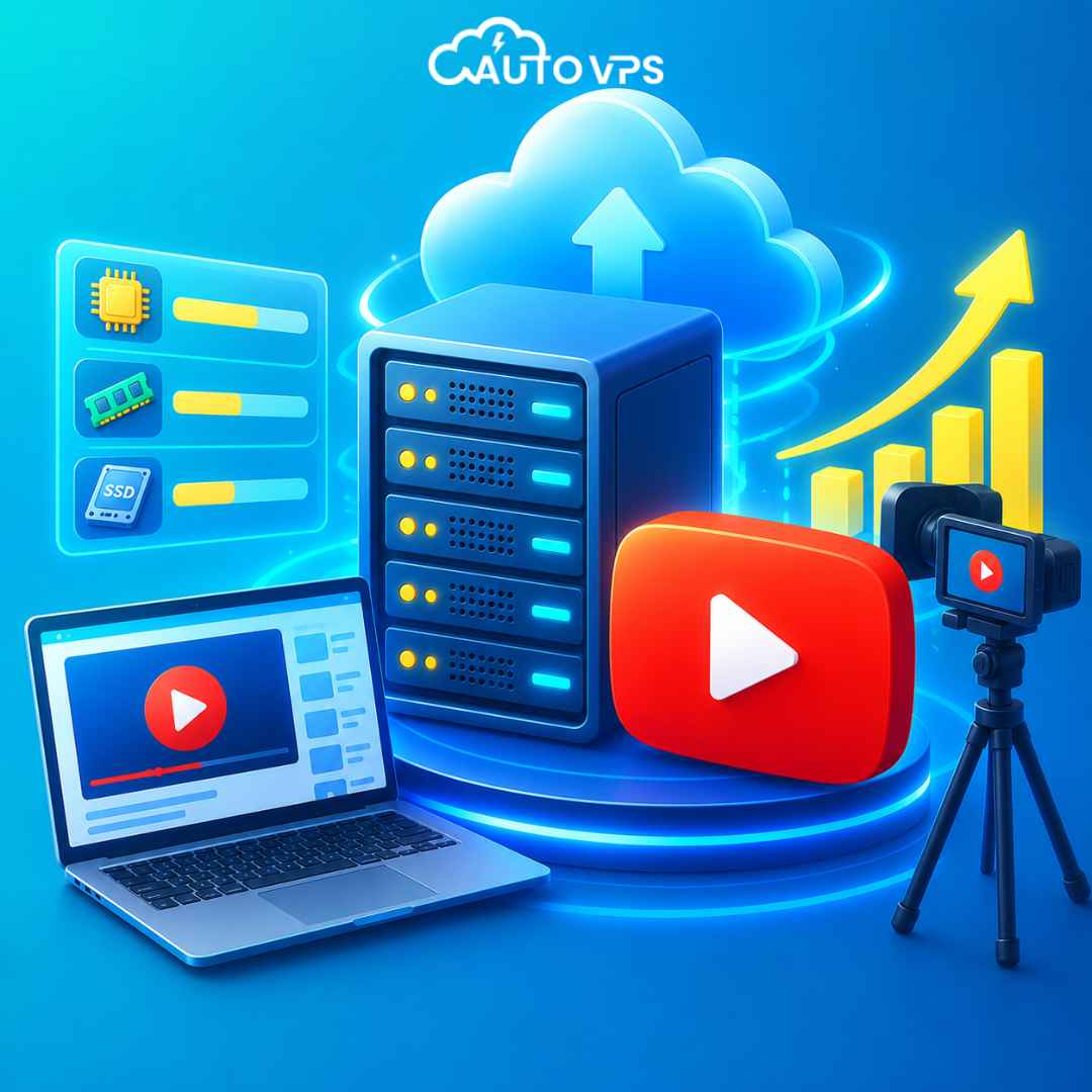 Nuôi kênh YouTube trên VPS