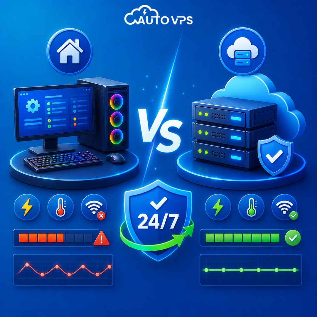 PC Hay VPS Treo Tool Tính Ổn Định, Uptime 24 trên 7
